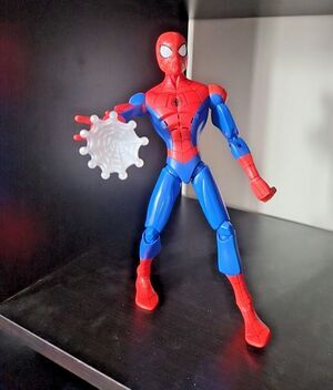 Hasbro Marvel 12-inch Electronic Wisecracking Spider-Man action figure Working!